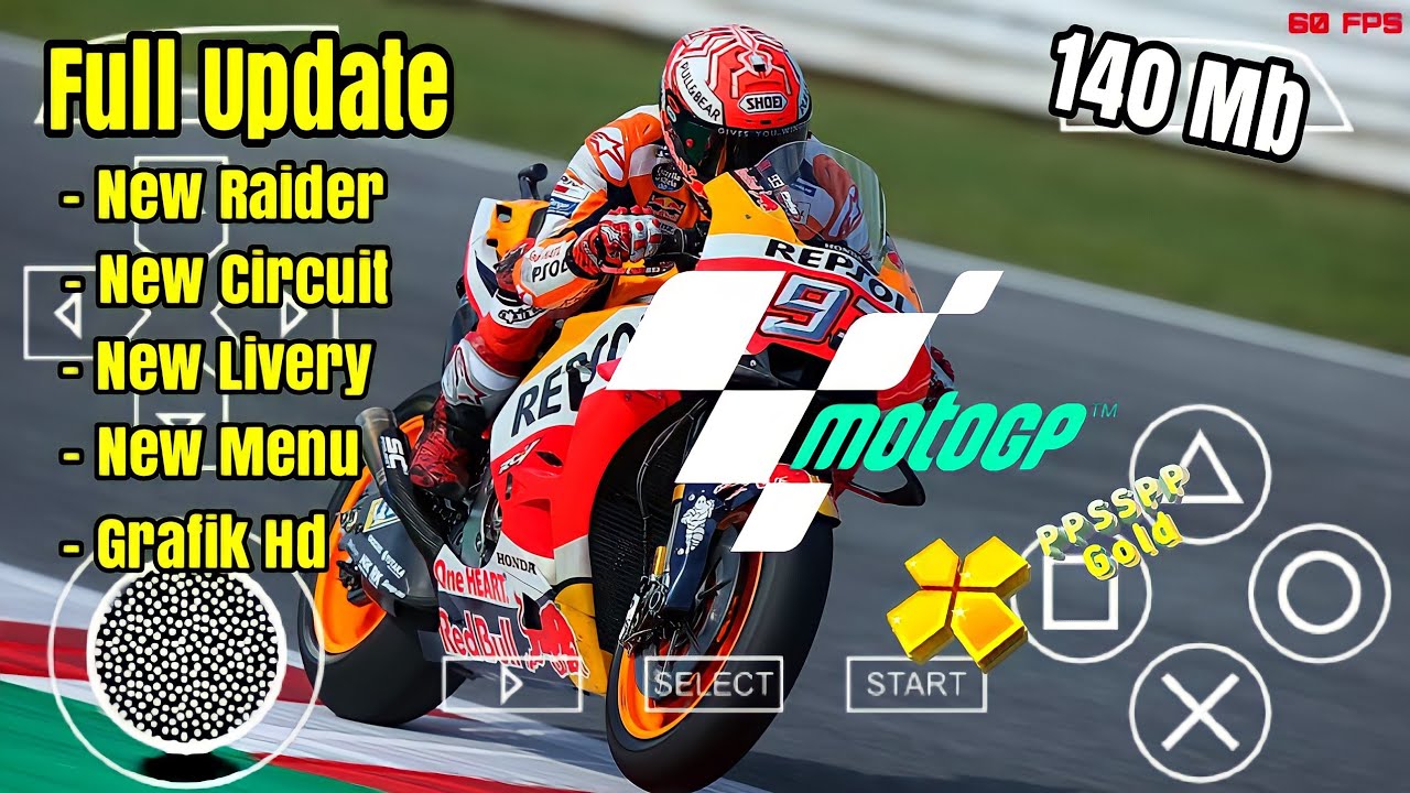 Download MotoGP 2021/2022 Ppsspp Android Offline Bonus