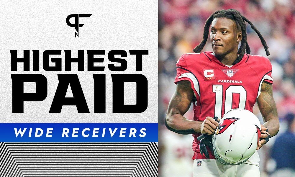 Who are the highestpaid wide receivers in the NFL in 2022? Bonus Bettor